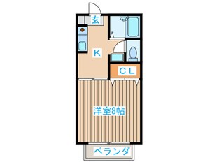 マムハイムの物件間取画像